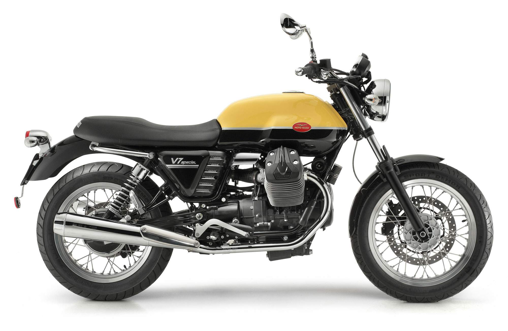 Moto guzzi v7 deals yellow